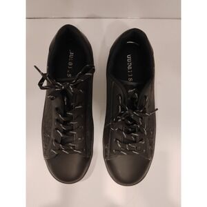 Uubarus Shining Your Life Sparkly Tone/Tone Cheetah Print‎ Ladies Sneakers Sz 10